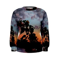 Sunflower Sunset Women s Sweatshirt by okhismakingart