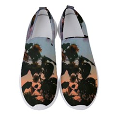 Sunflower Sunset Women s Slip On Sneakers by okhismakingart