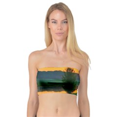 Lake Sunrise Bandeau Top by okhismakingart