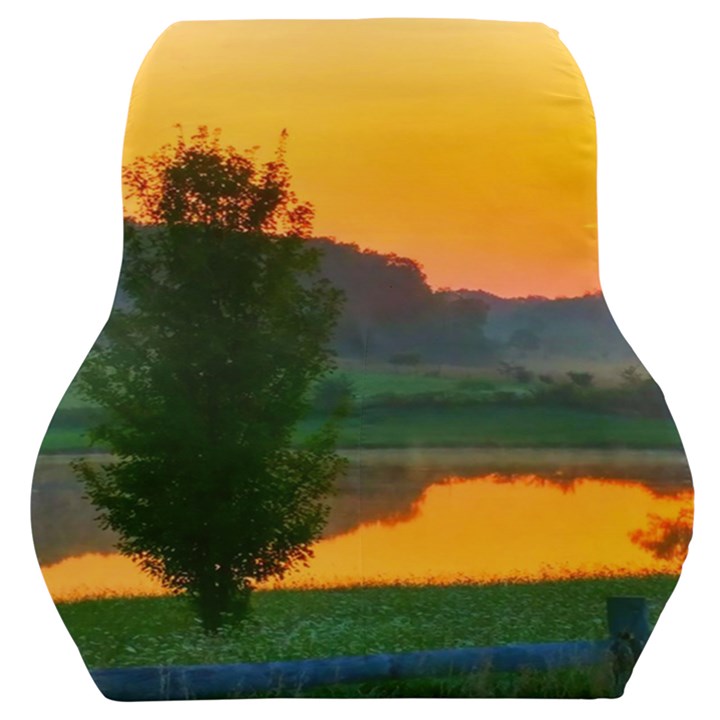 Lake Sunrise Car Seat Back Cushion 