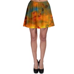 Tie-dye Sky Skater Skirt by okhismakingart