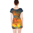 Tie-Dye Sky Short Sleeve Bodycon Dress View2