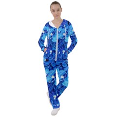 Blue Daisies Women s Tracksuit