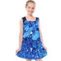 Blue Daisies Kids  Cross Back Dress View1