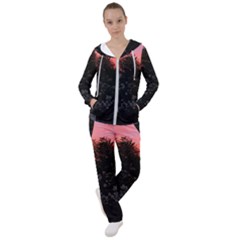 Daisies And Pink Women s Tracksuit by okhismakingart