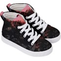 Daisies and Pink Kids  Hi-Top Skate Sneakers View3