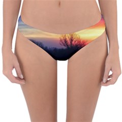 Pastel Sunrise Reversible Hipster Bikini Bottoms by okhismakingart