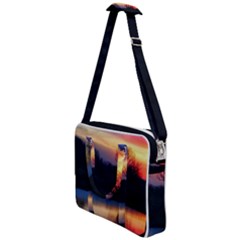 Pastel Sunrise Cross Body Office Bag