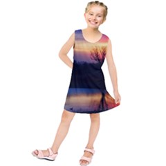 Pastel Sunrise Kids  Tunic Dress by okhismakingart