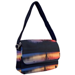 Pastel Sunrise Courier Bag by okhismakingart