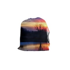 Pastel Sunrise Drawstring Pouch (small) by okhismakingart