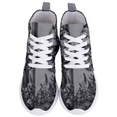 Black And White Mint Women s Lightweight High Top Sneakers