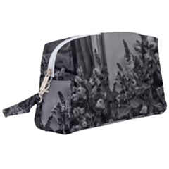 Black And White Mint Wristlet Pouch Bag (large)