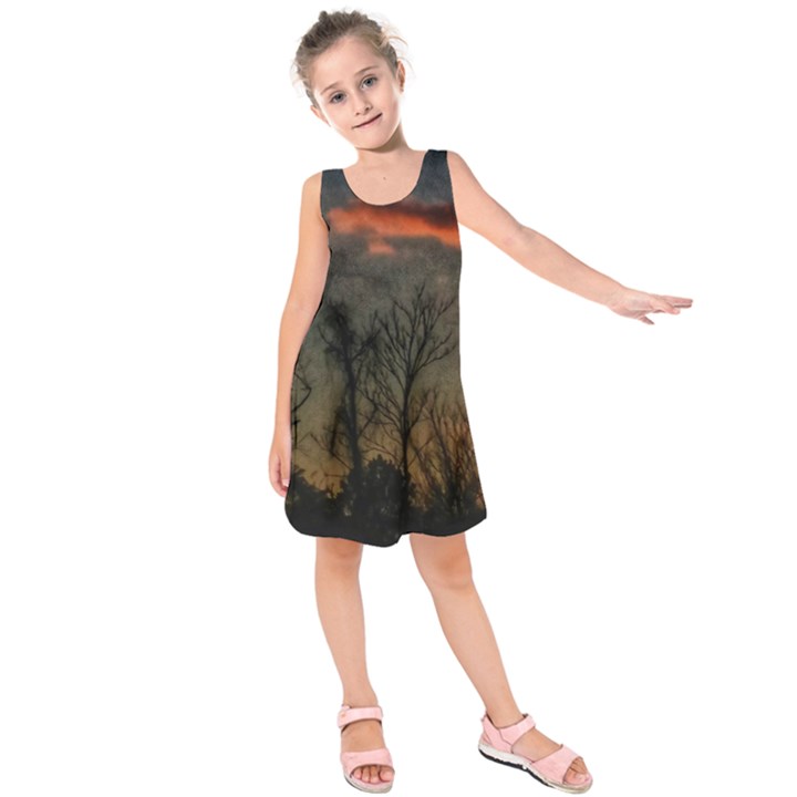 Old Sunset Kids  Sleeveless Dress