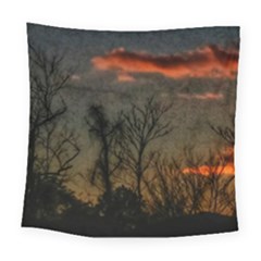 Old Sunset Square Tapestry (large) by okhismakingart