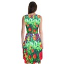 Intense Flowers Sleeveless Chiffon Dress   View2