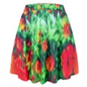 Intense Flowers High Waist Skirt View2