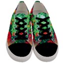 Intense Flowers Men s Low Top Canvas Sneakers View1