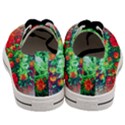 Intense Flowers Men s Low Top Canvas Sneakers View4