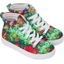 Intense Flowers Kids  Hi-Top Skate Sneakers View3