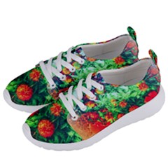 Intense Flowers Women s Lightweight Sports Shoes by okhismakingart