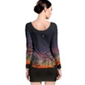 Darkness Falling Long Sleeve Bodycon Dress View2