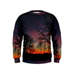 Darkness Falling Kids  Sweatshirt by okhismakingart