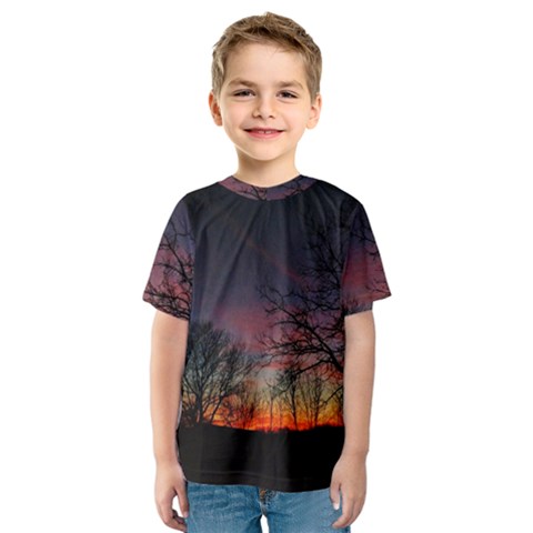 Darkness Falling Kids  Sport Mesh Tee by okhismakingart