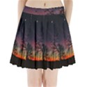 Darkness Falling Pleated Mini Skirt View1