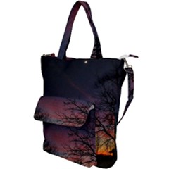 Darkness Falling Shoulder Tote Bag by okhismakingart