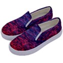 Blood Red Sunrise Kids  Canvas Slip Ons View2