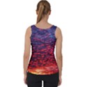 Blood Red Sunrise Velvet Tank Top View2