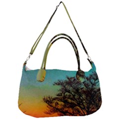 Turquoise Sunset Removal Strap Handbag by okhismakingart