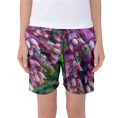 Milkweed Women s Basketball Shorts by okhismakingart