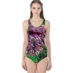 Milkweed One Piece Swimsuit by okhismakingart