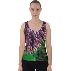 Milkweed Velvet Tank Top by okhismakingart