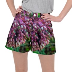 Milkweed Stretch Ripstop Shorts by okhismakingart