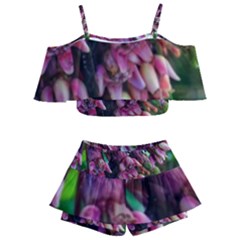 Milkweed Kids  Off Shoulder Skirt Bikini by okhismakingart