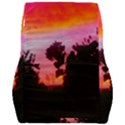 Sunset and Geraniums Car Seat Back Cushion  View2