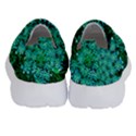 Turquoise Queen Anne s Lace Kids  Velcro No Lace Shoes View4