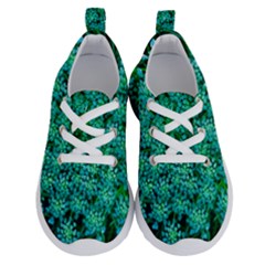 Turquoise Queen Anne s Lace Running Shoes by okhismakingart