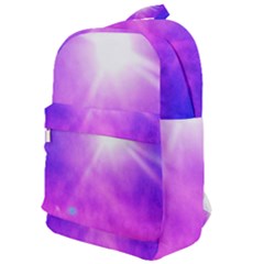 Purple Sun Classic Backpack by okhismakingart