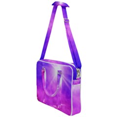 Purple Sun Cross Body Office Bag by okhismakingart