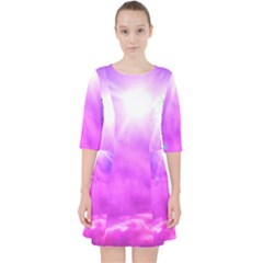 Purple Sun Pocket Dress