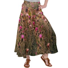 Thistle Field Satin Palazzo Pants by okhismakingart