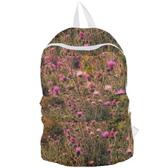 Thistle Field Foldable Lightweight Backpack by okhismakingart