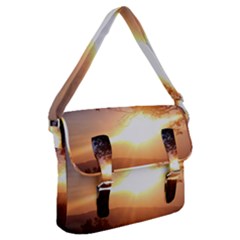 Mountain Sunset Buckle Messenger Bag