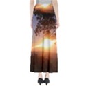 Mountain Sunset Full Length Maxi Skirt View2