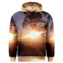 Mountain Sunset Men s Overhead Hoodie View1