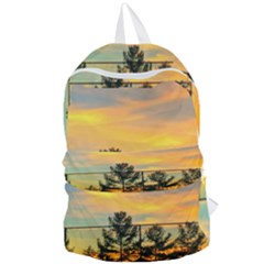 Fence Line Trees Foldable Lightweight Backpack by okhismakingart